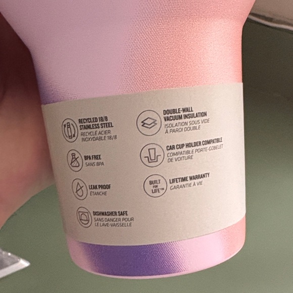 Stanley Gradient Pink and Purple Tumbler - Picture 4 of 7